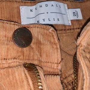 Pacsun Kendall and Kylie Courdaroy High Waist mini shorts